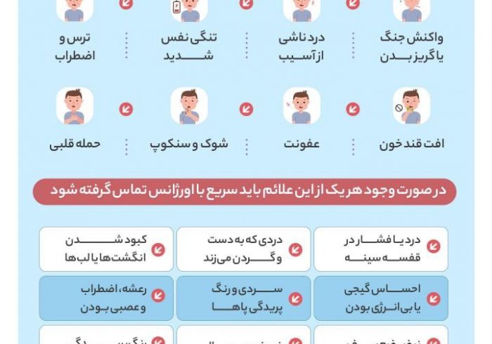 علت های عرق سرد را بشناسید