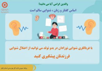 پیام های آموزشی و آگاه سازی پیشگیری از معلولیت